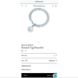 💜Round Tag Bracelet